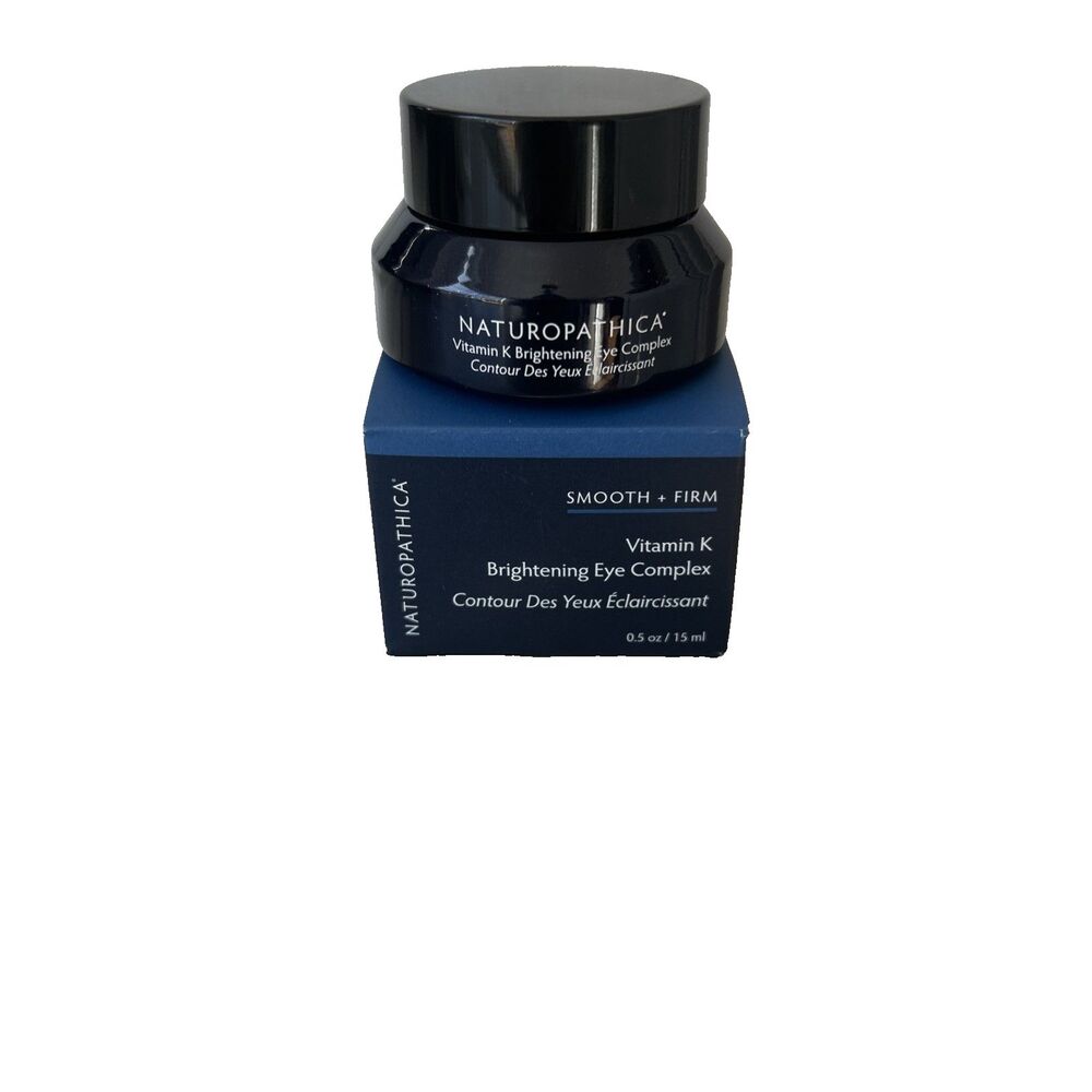Naturopathica Vitamin K Brightening Eye Complex Serum 0.5 oz 15ml Full Size NEW